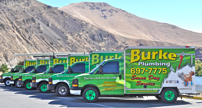 Burke Plumbing Vans